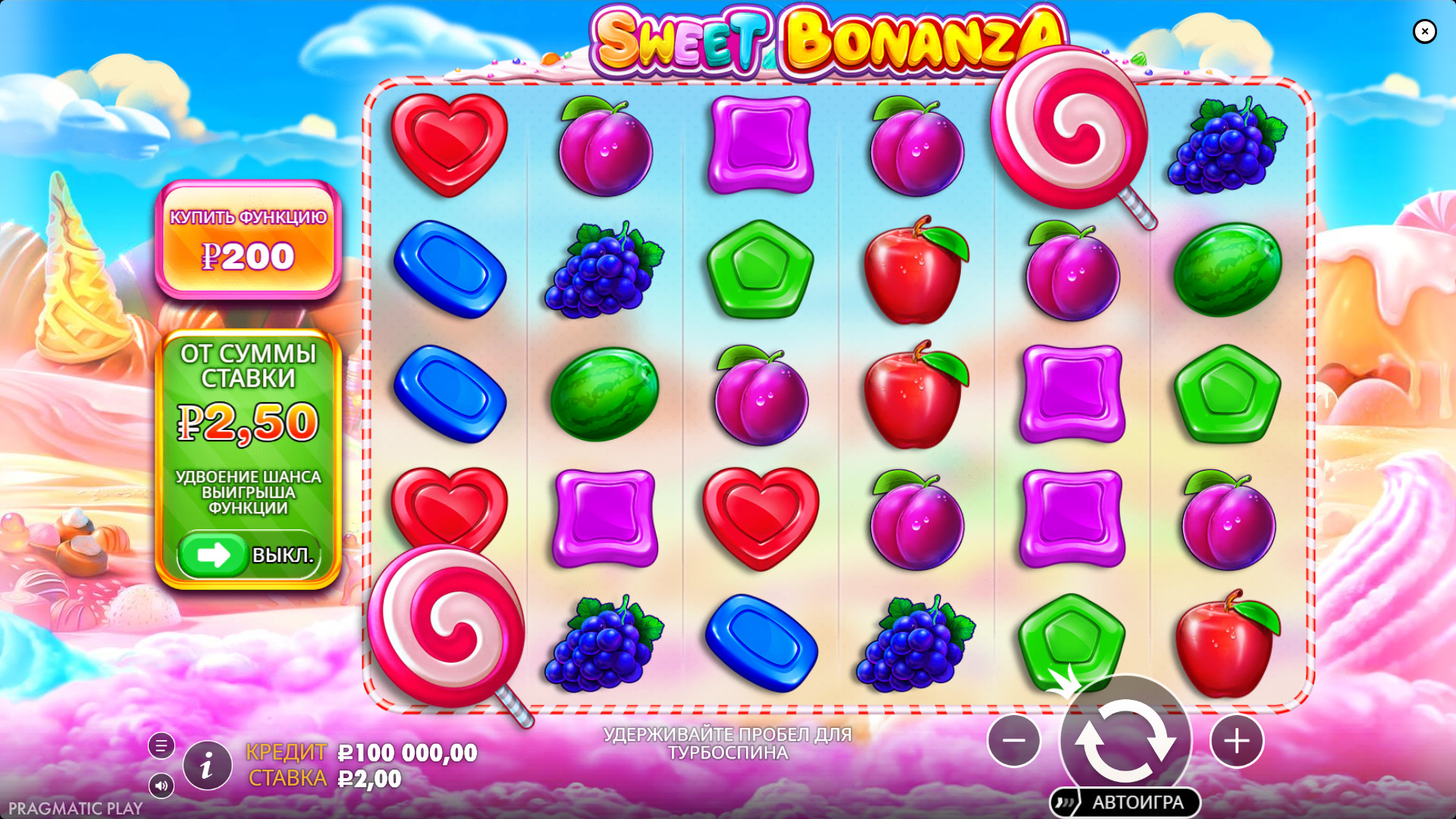 Sweet Bonanza слот - обзор, RTP 96.51%, как выиграть